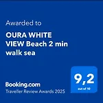 Oura White View 2 Min Walk Sea *