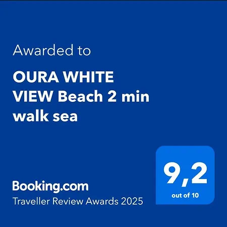 Oura White View 2 Min Walk Sea *